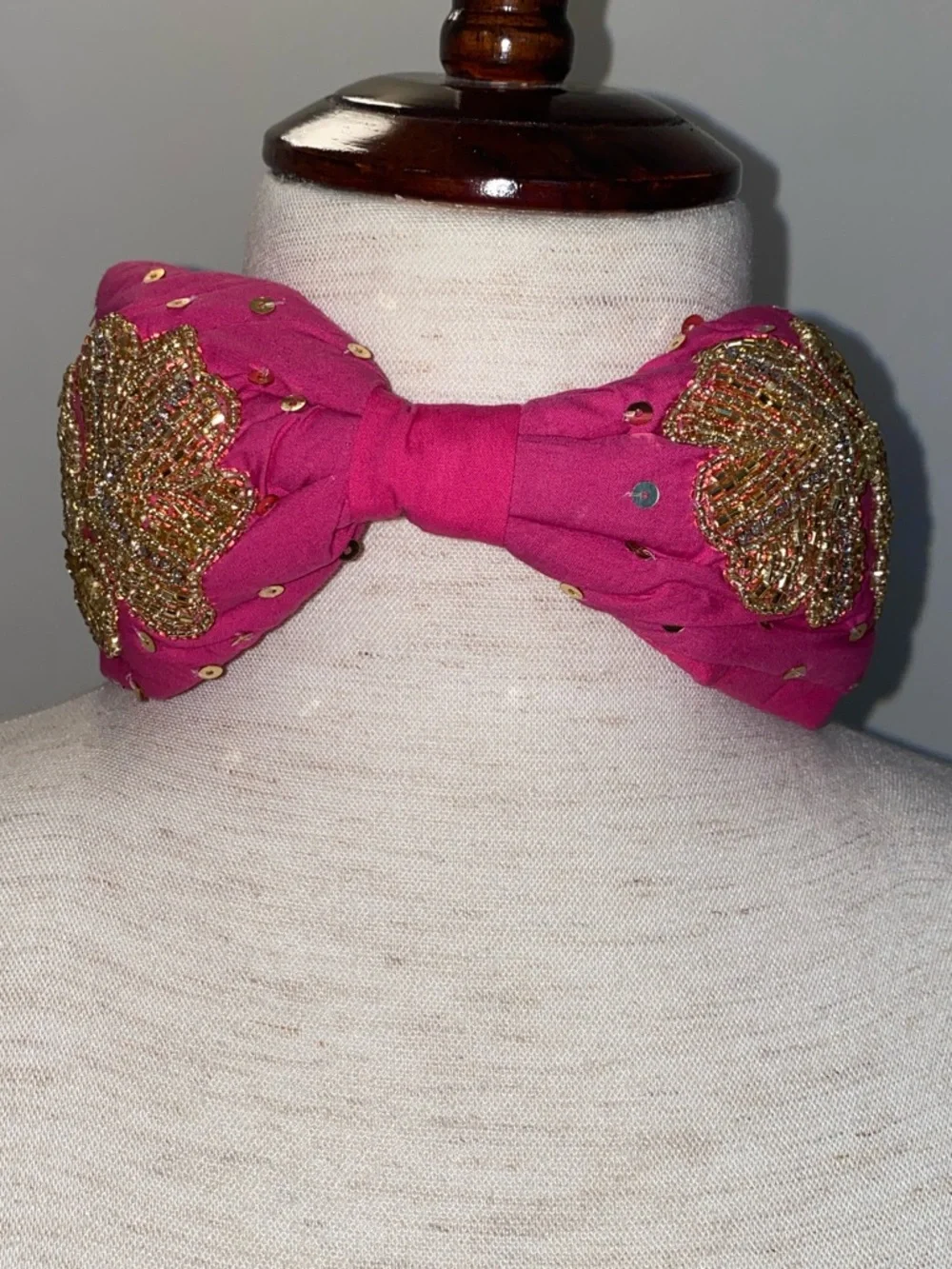 Kay Lee Pink Beaded Headband